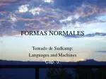 FORMAS NORMALES - slide 1
