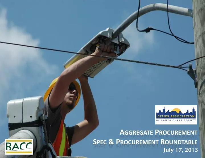 aggregate procurement spec procurement roundtable