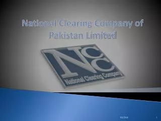 National Clearing Company of Pakistan Limited