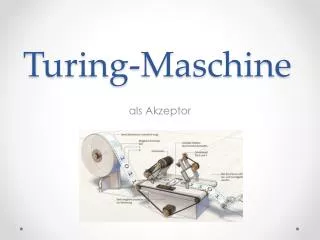 turing maschine
