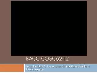 BACC COSC6212