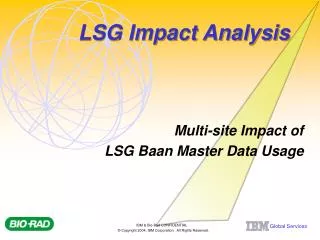 LSG Impact Analysis
