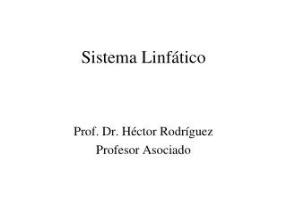 sistema linf tico