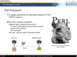 Perl Panacea? - slide 1
