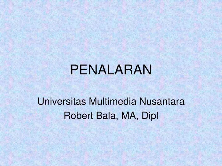 penalaran