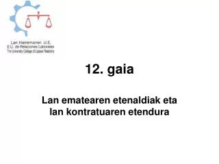 12 gaia
