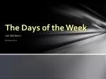 The Days of the Week