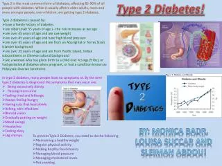 Type 2 Diabetes!