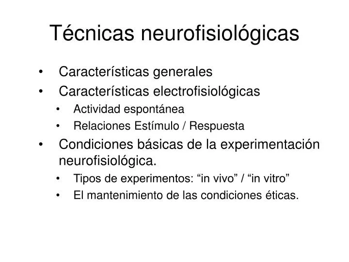 t cnicas neurofisiol gicas