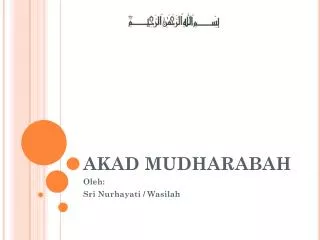 akad mudharabah
