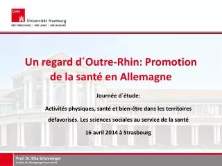 un regard d outre rhin promotion de la sant en allemagne