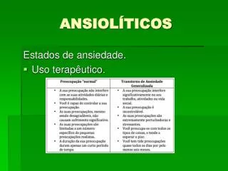 ansiol ticos