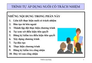 tr nh t p d ng nu i c tr ch nhi m