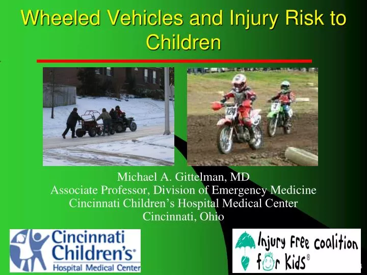 wheeled vehicles and injury risk to children