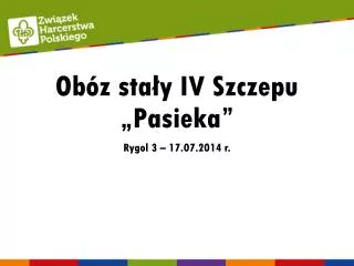 ob z sta y iv szczepu pasieka