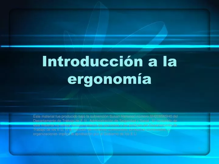 PPT - Introducción A La Ergonomía PowerPoint Presentation, Free ...