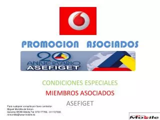 promocion asociados