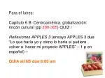 MANZANAS/APPLES - slide 1