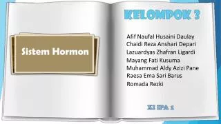 sistem hormon