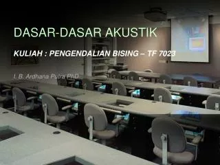 dasar dasar akustik