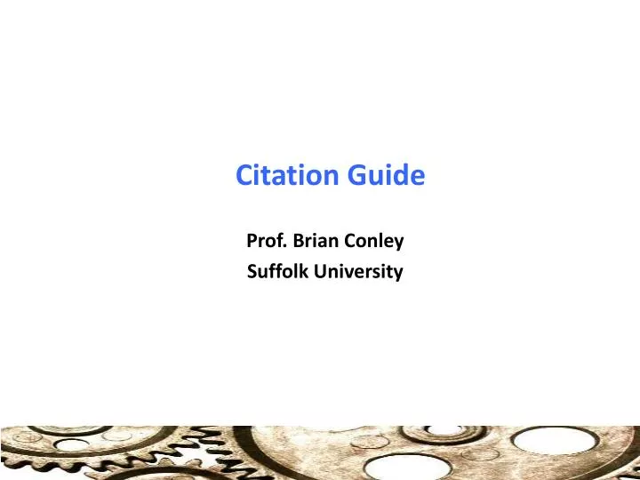 citation guide
