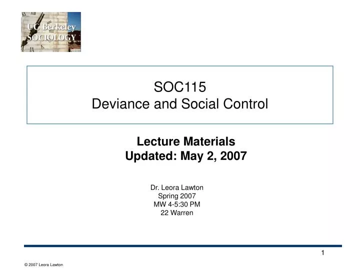 soc115 deviance and social control