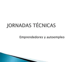 jornadas t cnicas
