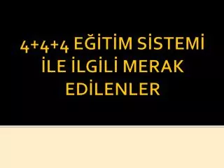 4 4 4 e t m s stem le lg l merak ed lenler
