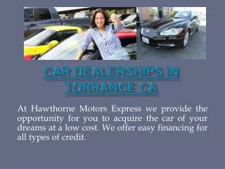 Used Cars Hawthorne CA