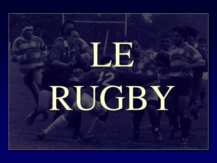 le rugby