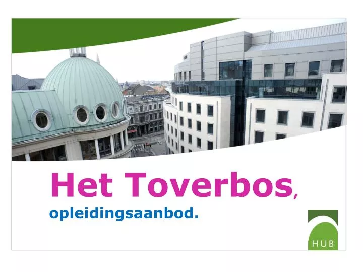 het toverbos opleidingsaanbod