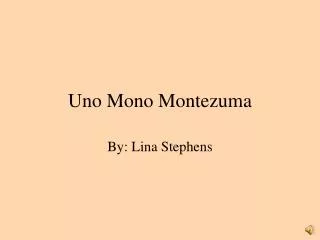 uno mono montezuma