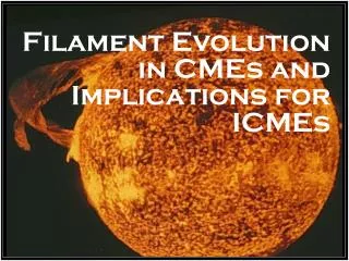 Filament Evolution in CMEs and Implications for ICMEs