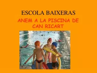 escola baixeras