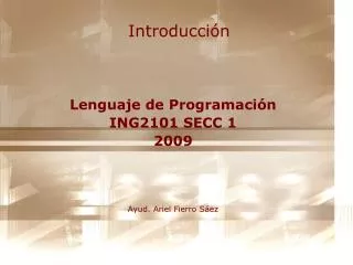 introducci n