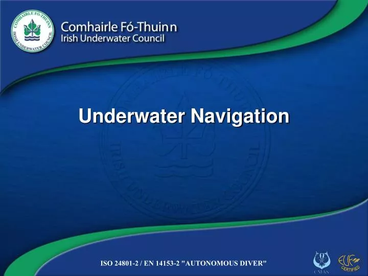 underwater navigation