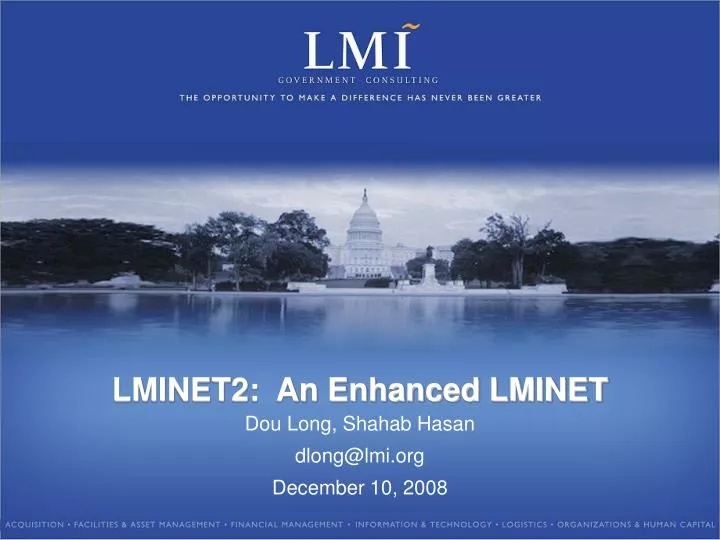 lminet2 an enhanced lminet