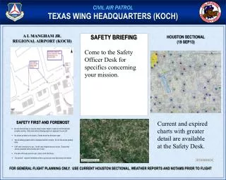 CIVIL AIR PATROL TEXAS WING HEADQUARTERS (KOCH)