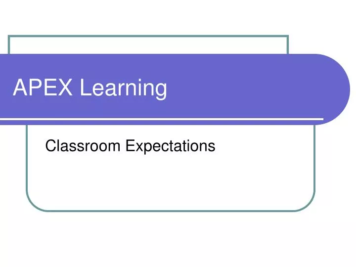 apex learning