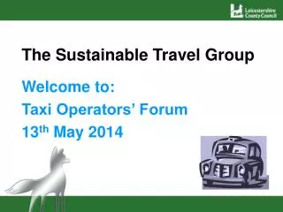 The Sustainable Travel Group