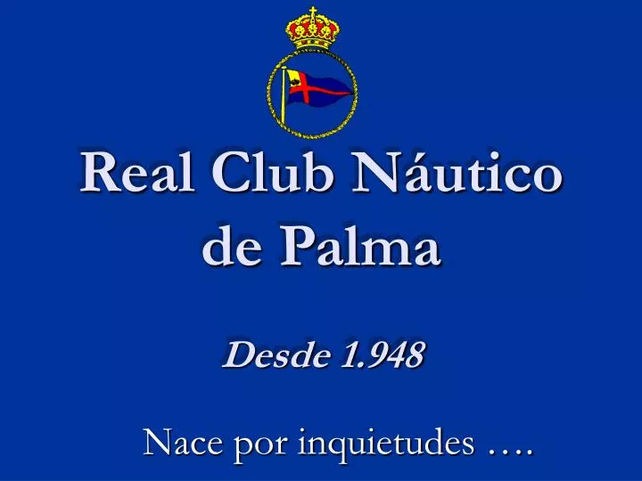 real club n utico de palma desde 1 948