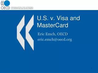 U.S. v. Visa and MasterCard