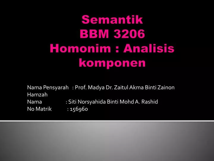 semantik bbm 3206 homonim analisis komponen