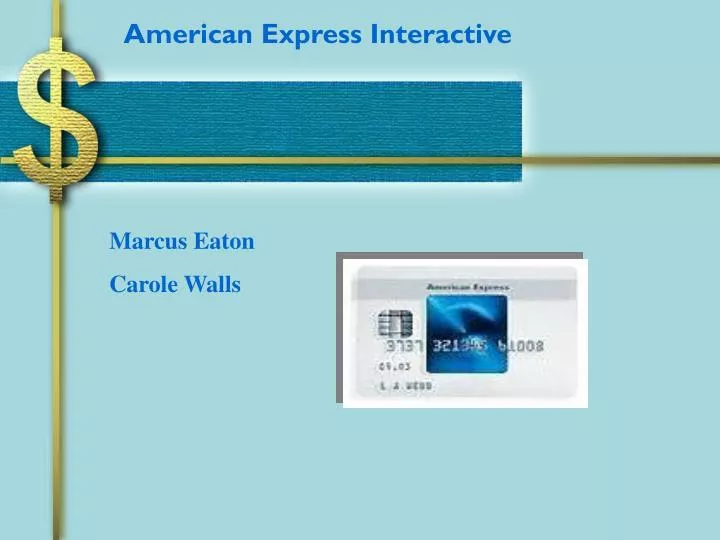 american express interactive