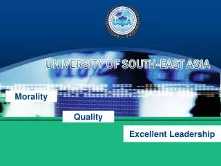 UNIVERSITY OF SOUTH-EAST ASIA