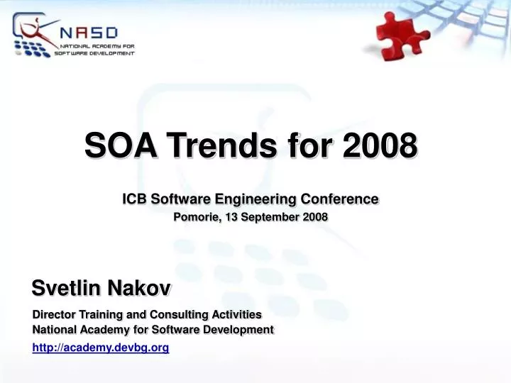 soa trends for 2008