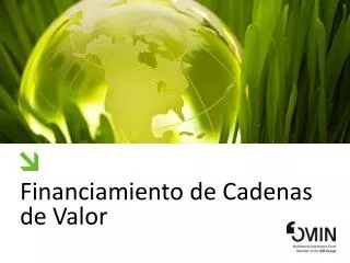 financiamiento de cadenas de valor