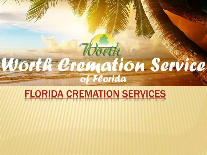 florida cremation services