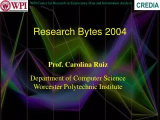 Research Bytes 2004