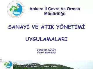 ankara l evre ve orman m d rl